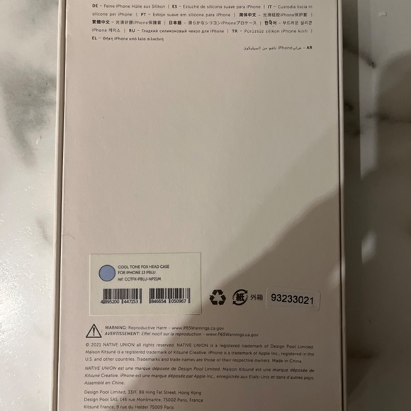 Maison Kitsuné / Native Union iPhone 13 Case - Picture 3 of 4